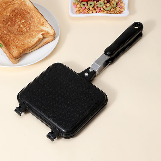 Double-sided sandwich grill pan, bread frying pan, breakfast toast, omelette, gas induction cooker dual use -  The MEBO Studios