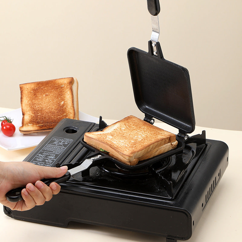 Double-sided sandwich grill pan, bread frying pan, breakfast toast, omelette, gas induction cooker dual use -  The MEBO Studios