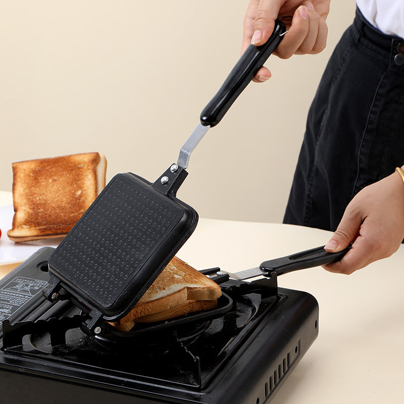 Double-sided sandwich grill pan, bread frying pan, breakfast toast, omelette, gas induction cooker dual use -  The MEBO Studios