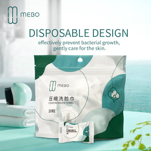 【SALE 40% OFF】20pcs/bag Compressed Towel Small Portable Disposable Face Cleansing Travel Candy Thickening Mini Facial Tissue -  The MEBO Studios