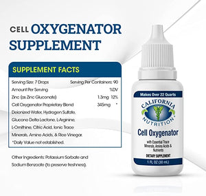 California Nutrition - Cell Oxygenator Supplement -  The MEBO Studios