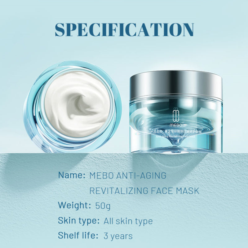 Mebo Anti-aging Revitalizing Face Sleeping Mask -  The MEBO Studios