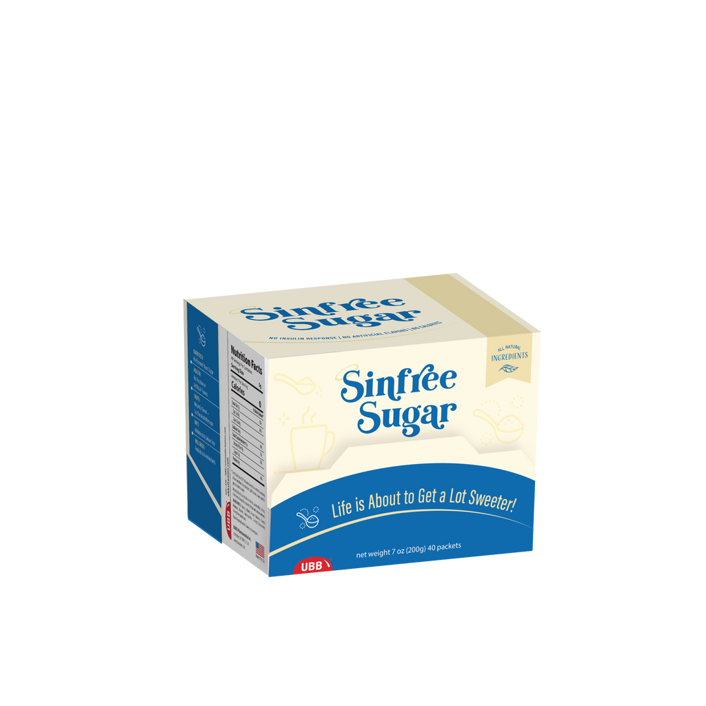 UBB SinFree Sugar - 40 Packets -  The MEBO Studios